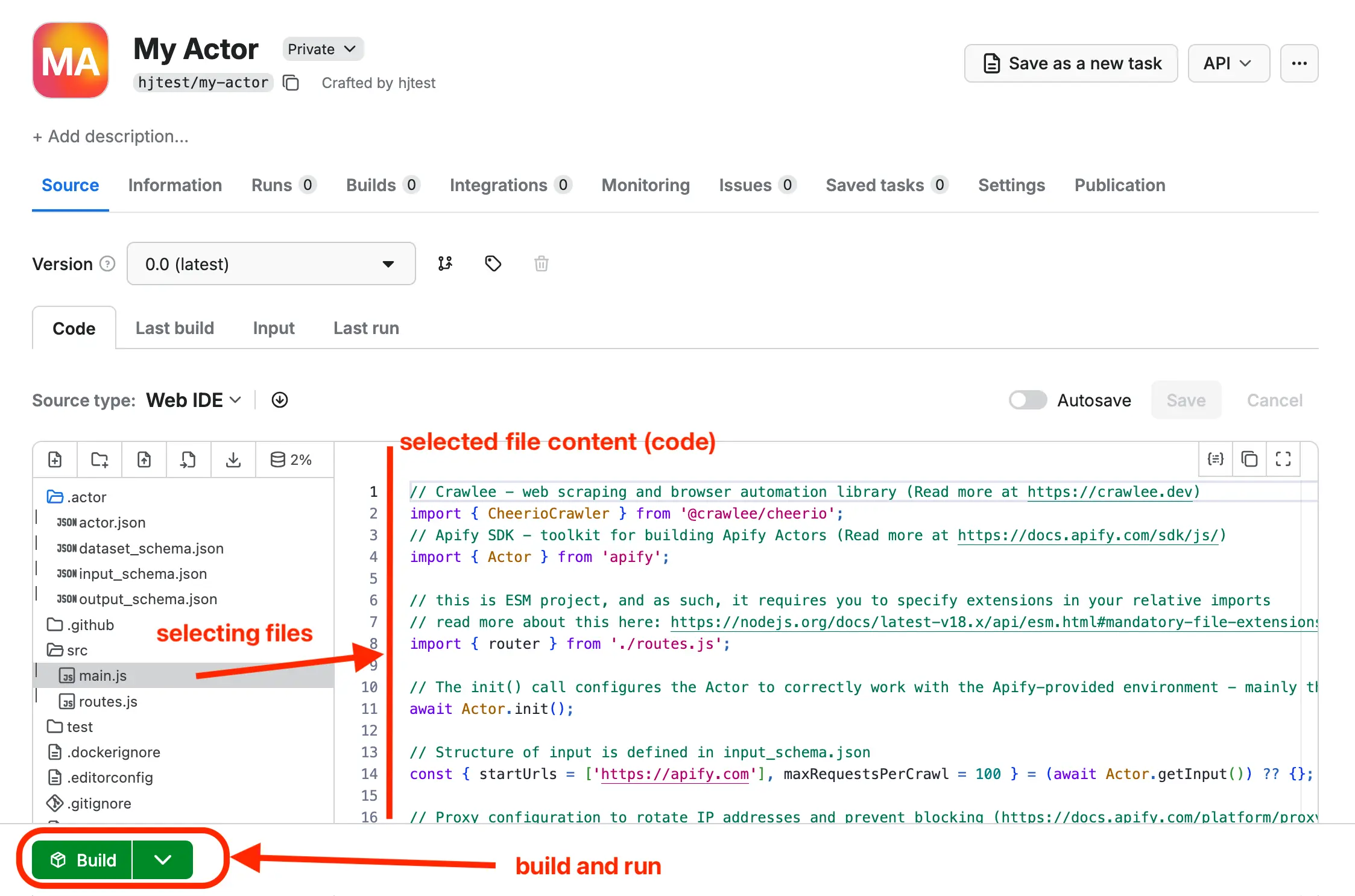 Web IDE
