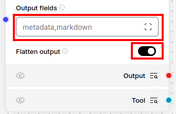 Flow - Apify Actors Output Filter