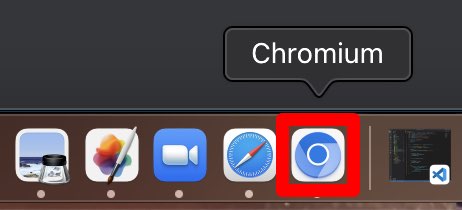 Chromium browser opened by Puppeteer/Playwright