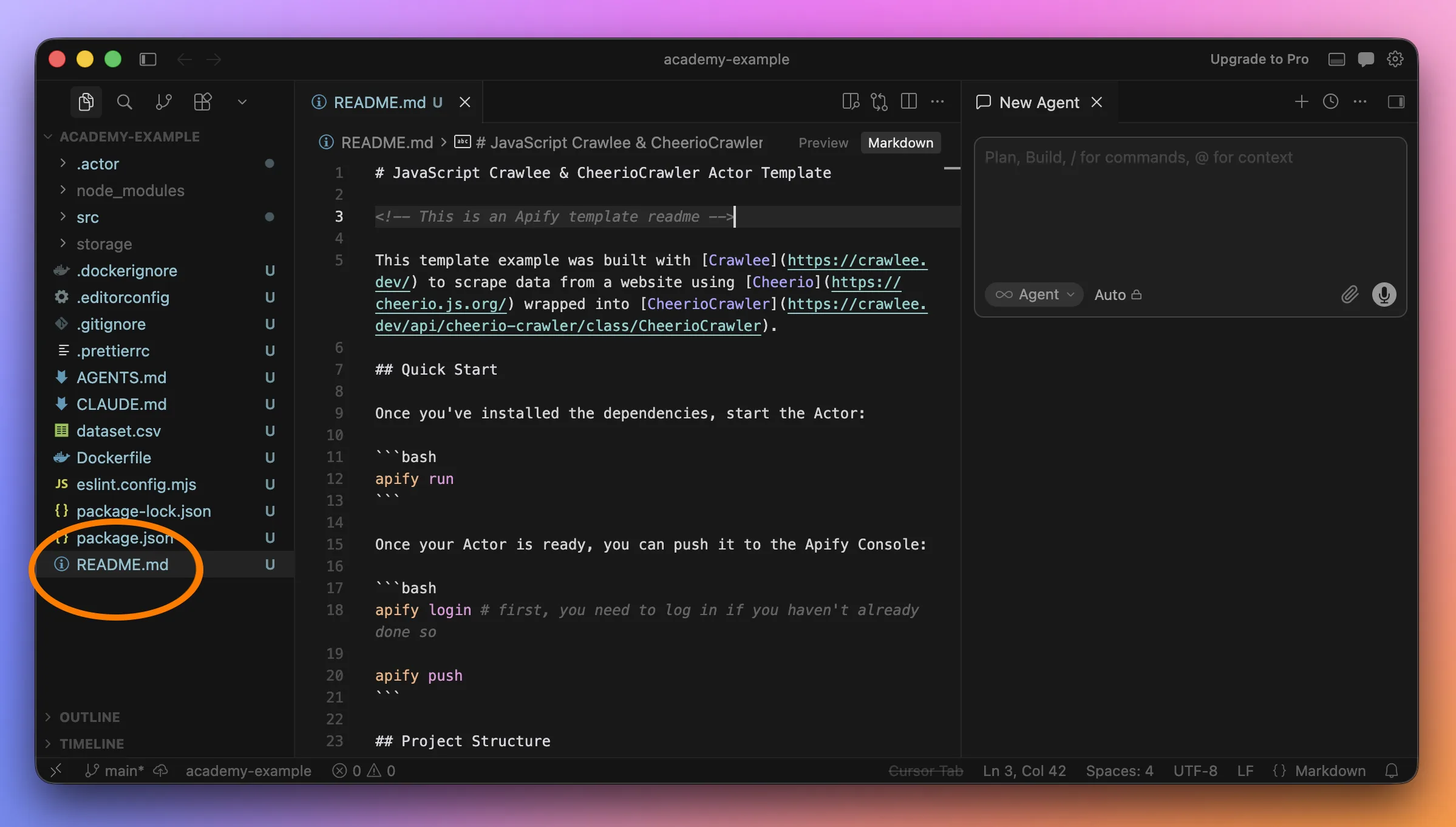 Markdown syntax highlighting in Cursor