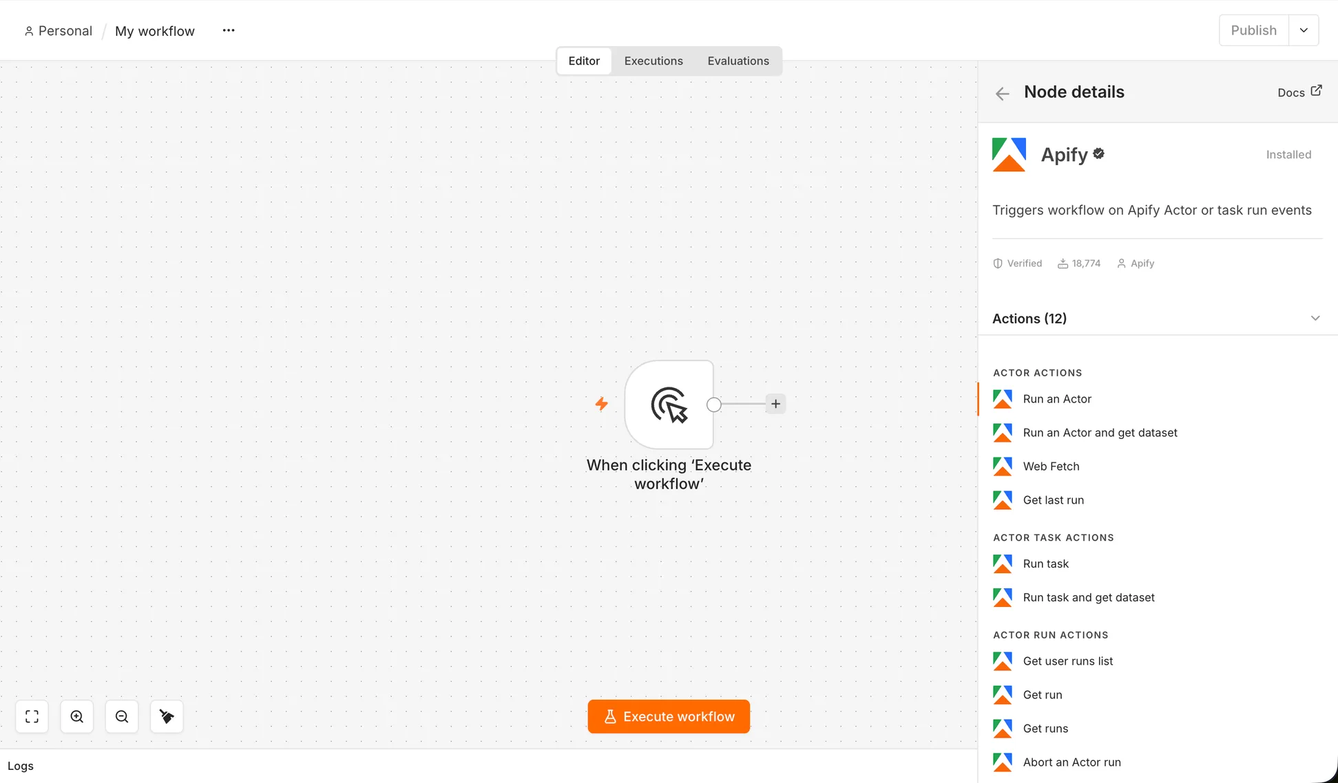 Apify Node