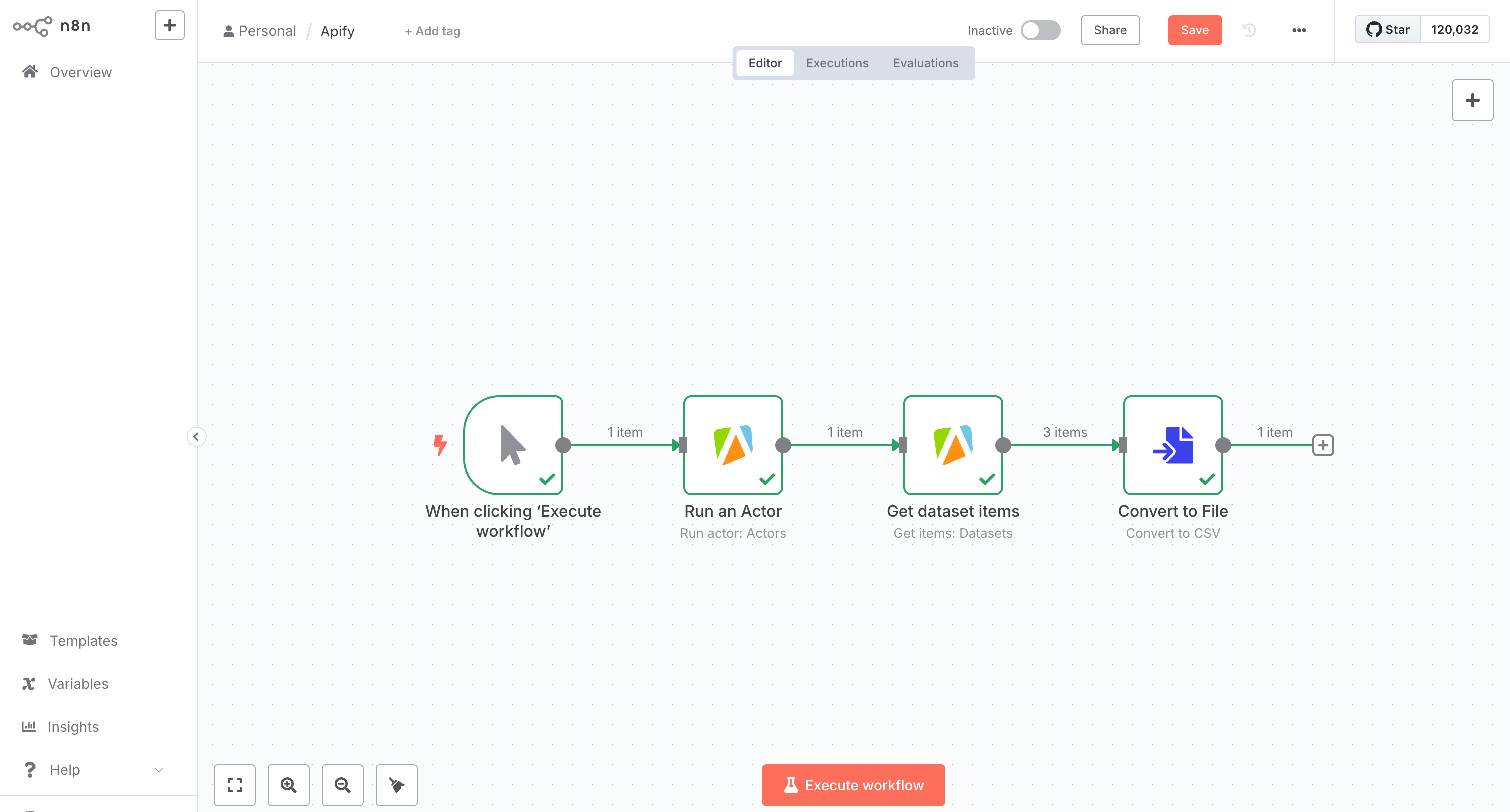 Apify Node