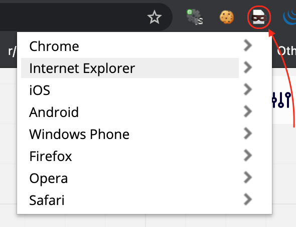 user agent switcher android